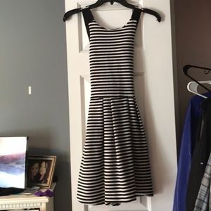 Striped mini dress
